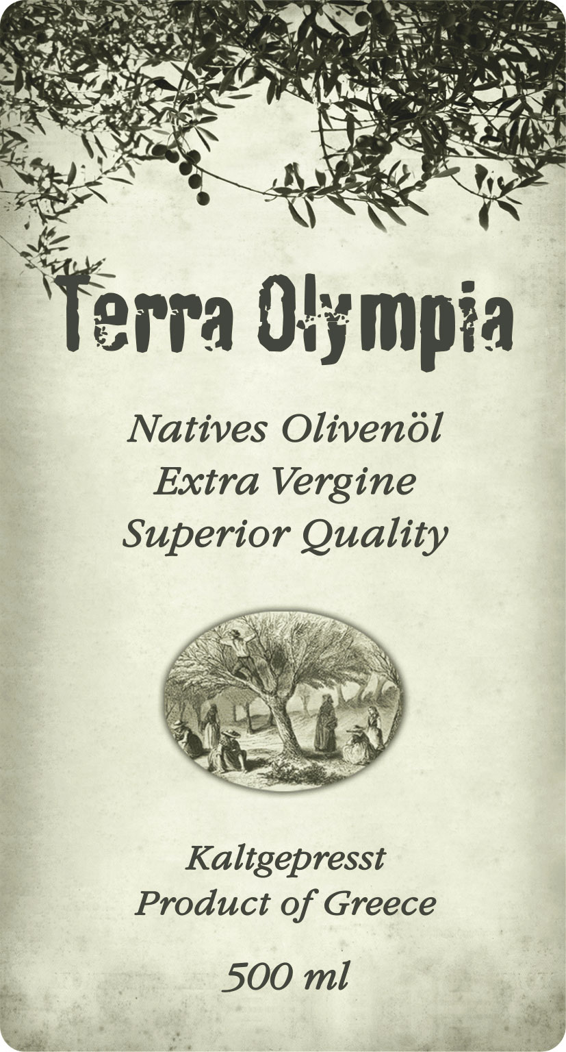Ετικέτα λαδιού - Terra Olympia - Multistick labels
